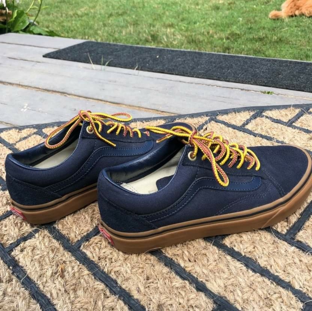 Vans sneakers, Navy, Womens size 8